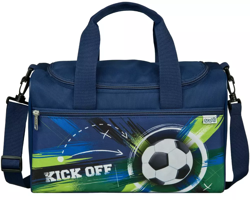 Scooli Turnsack Soccer Champ Blau