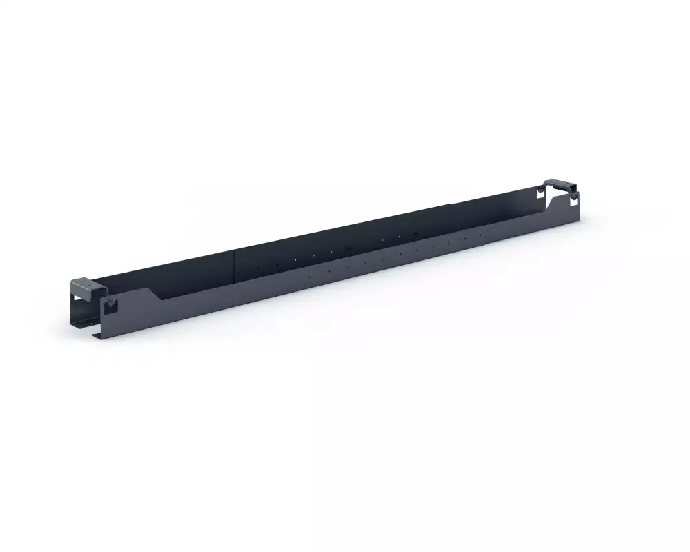 Actiforce Kabelwanne Stretch, 1040 - 1840 mm, Schwarz