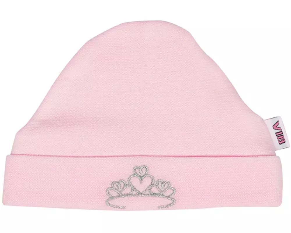 Very Important Baby Mütze Krone Rosa