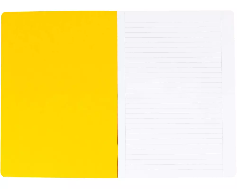 office focus Schulheft A4, Liniert, Gelb, 10 Stück
