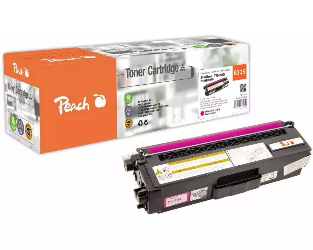 Peach Toner Brother TN-325M Magenta