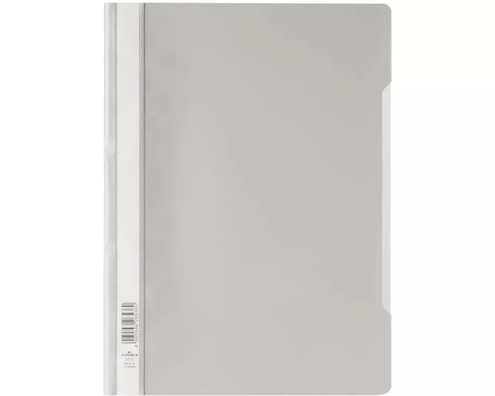 DURABLE Schnellhefter A4 Grau, 50 Stück
