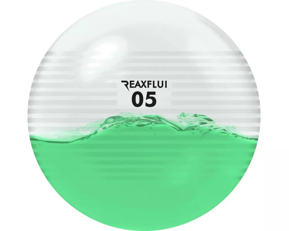 Reaxing Medizinball FLUI Transparent, 24 cm, 5 kg