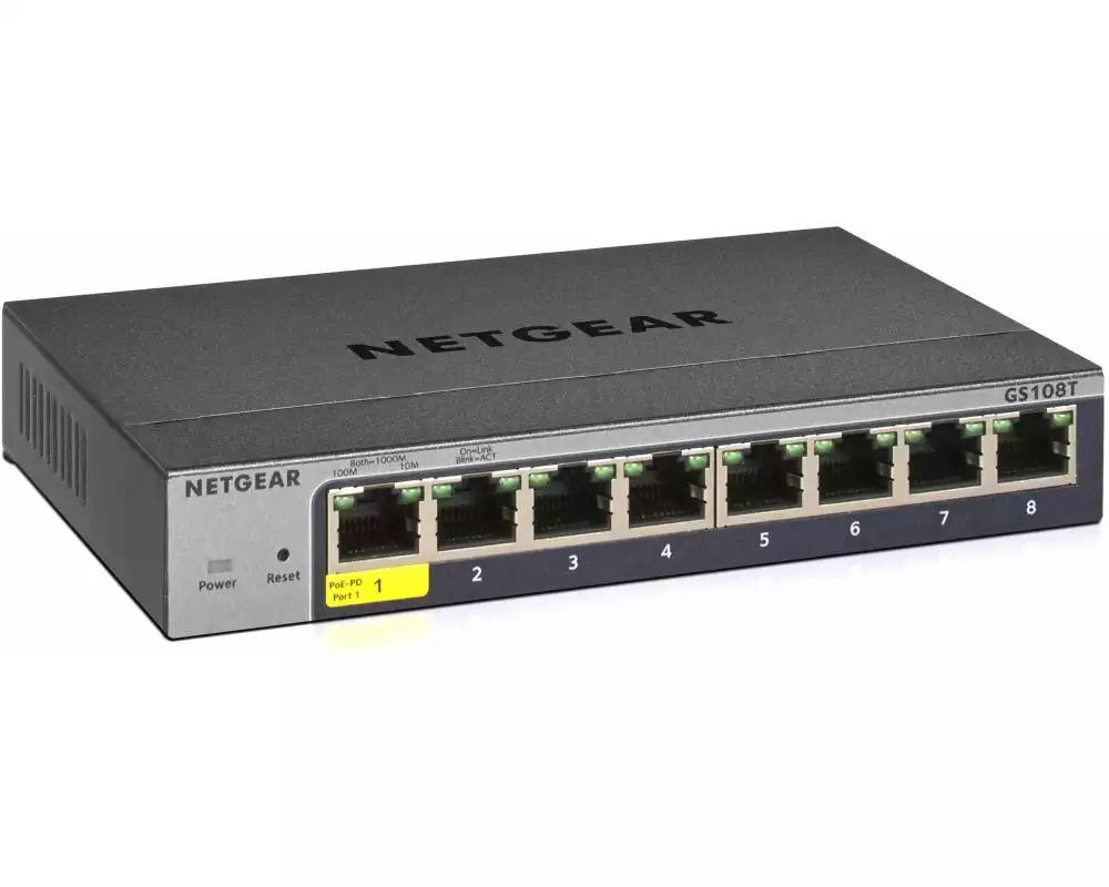 Netgear Switch GS108Tv3 8 Port