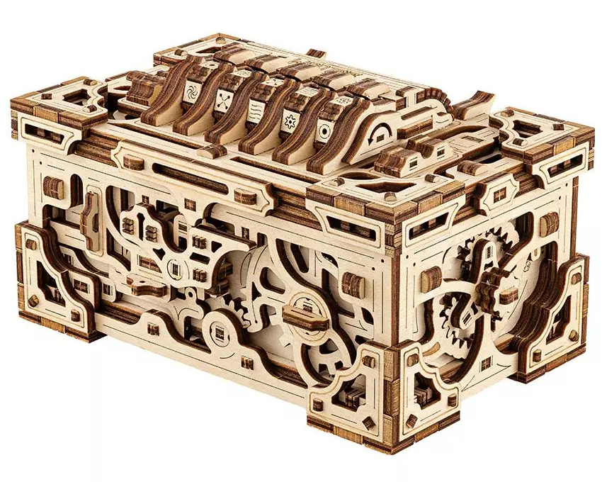 WoodTrick Bausatz Enigma Truhe