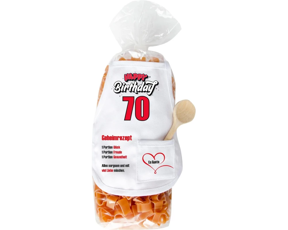 Trendcompany Pasta 70. Geburtstag