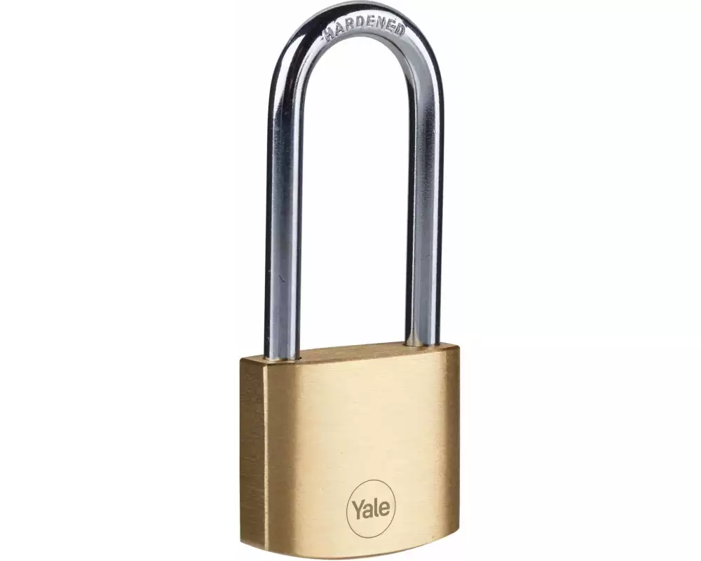 Yale Vorhängeschloss Y110B 40/52 ELB Gold Messing/Stahl