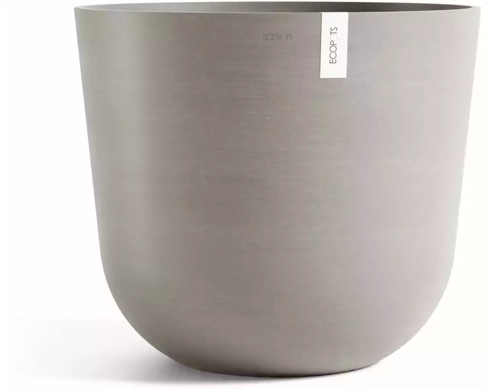 Ecopots Blumentopf Oslo Ø 65 cm Taupe