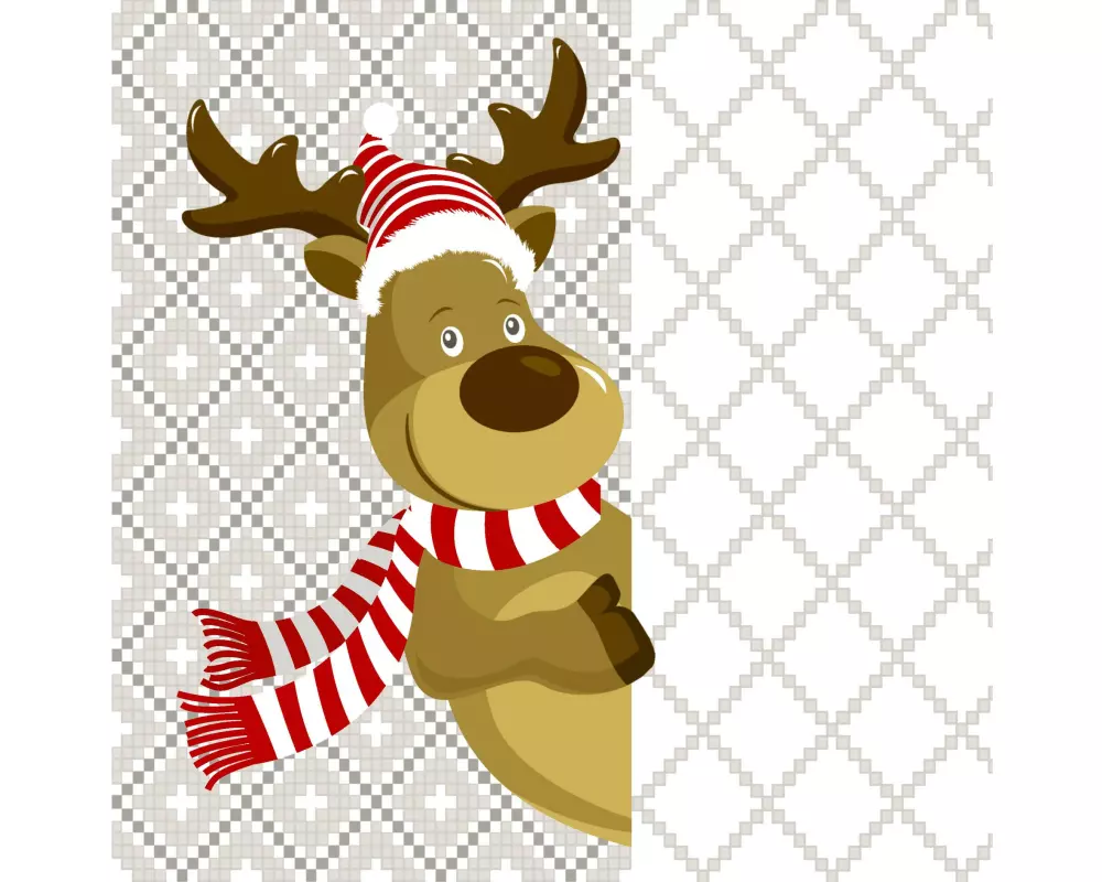 Paper + Design Weihnachtsservietten Reindeer Fun 33 cm x 33 cm, 20 Stück