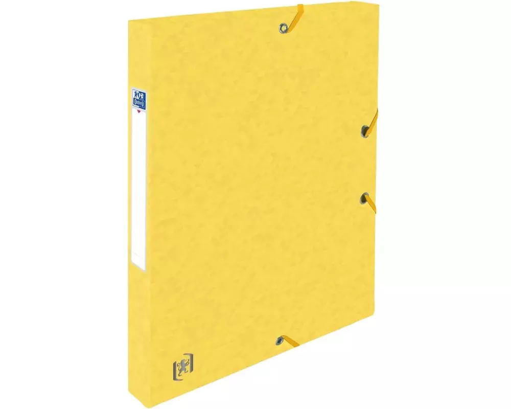 Oxford Gummibandmappe A4, Gelb