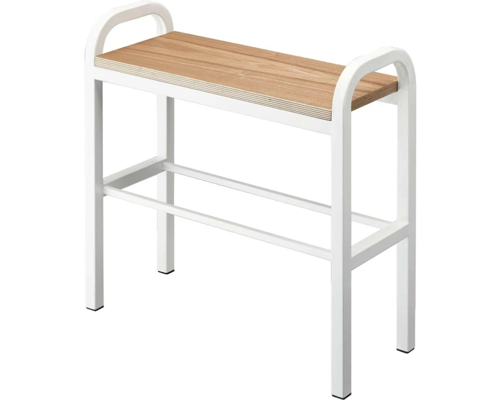 Yamazaki Schuhregal Tower 48 x 46 cm, Weiss