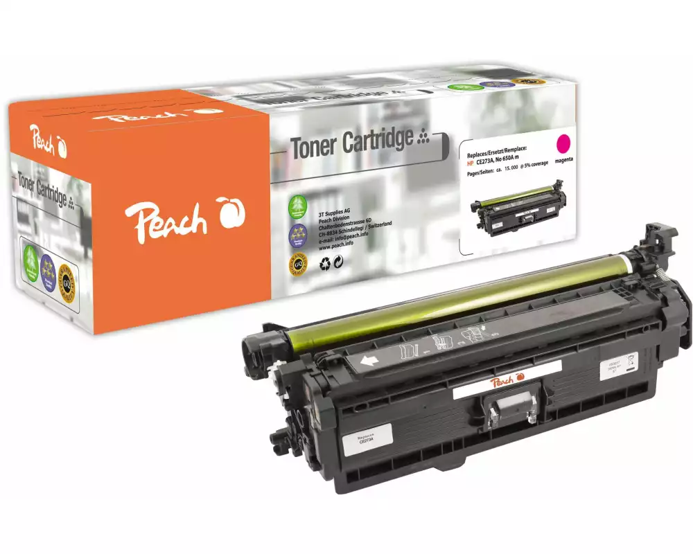 Peach Toner HP Nr. 650A (CE273A) Magenta