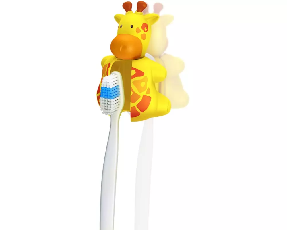 diaqua® Zahnbürstenhalter Giraffe Gelb