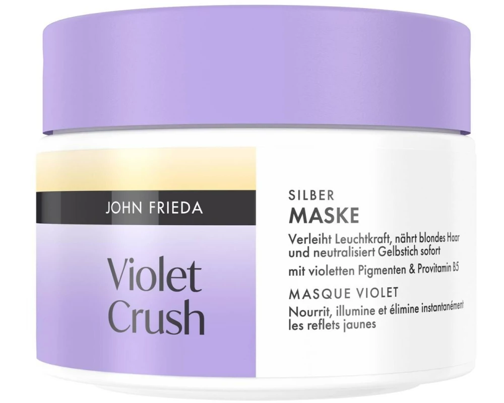John Frieda Haarmaske Violet Crush Silber 250 ml