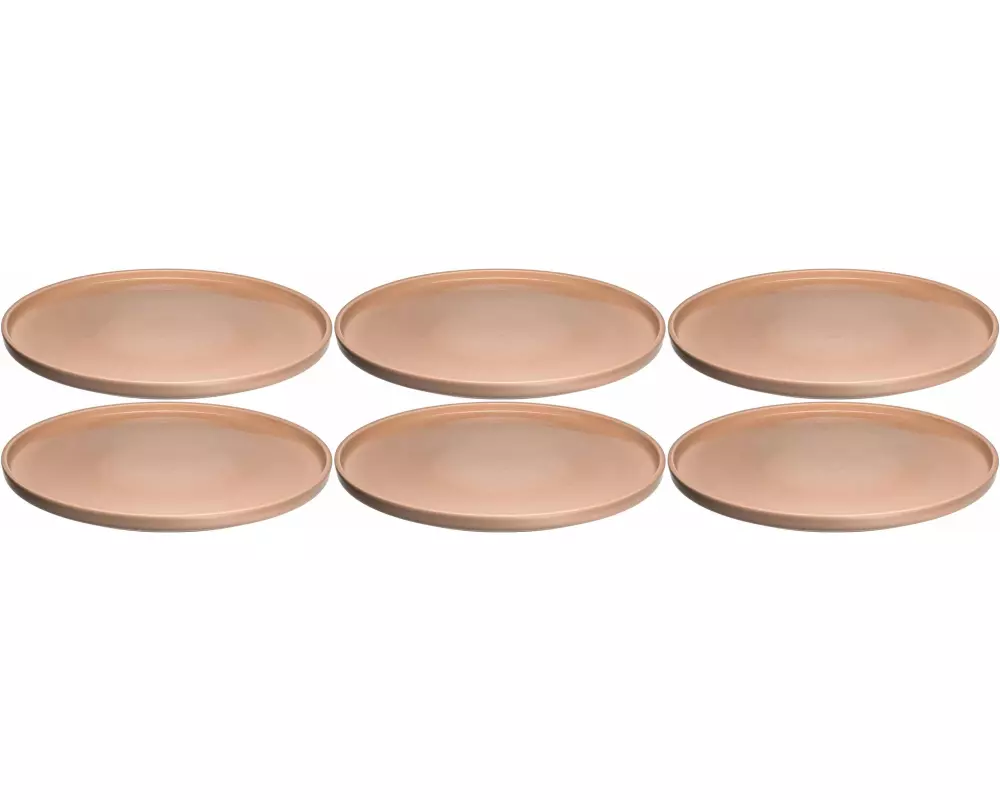 Leonardo Speiseteller Roma 6 Stück,Orange