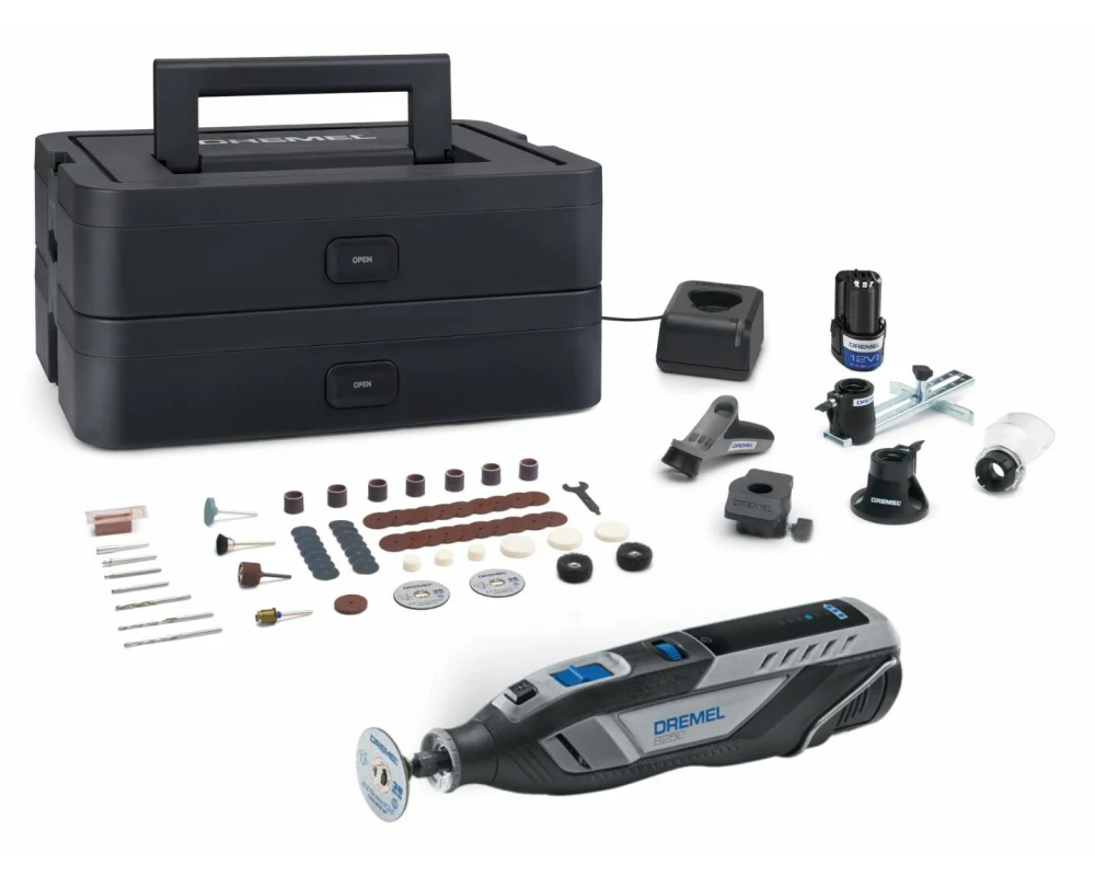 Dremel Multifunktionswerkzeug 8250 (65 Zubehöre, 5 Aufsätze)