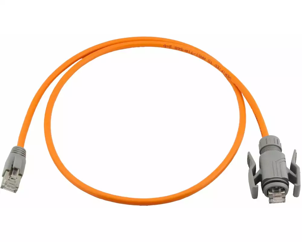 Wirewin Patchkabel Outdoor RJ-45 - RJ-45 Cat 6A, S/FTP, 30 m, Orange