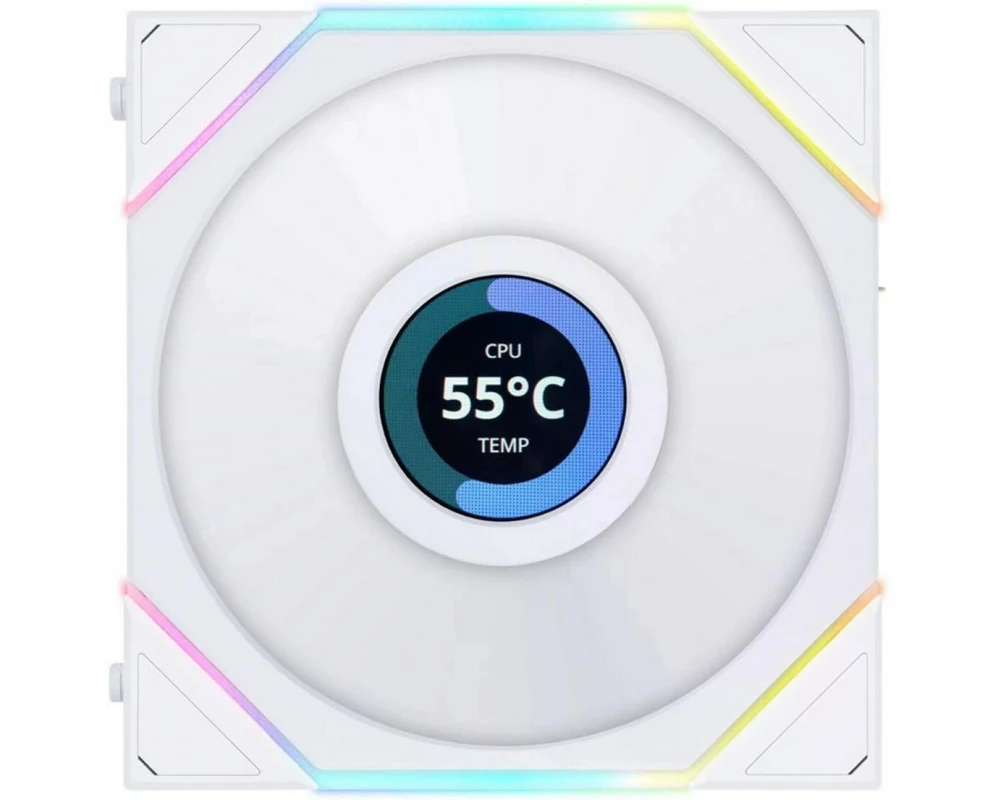 Lian Li PC-Lüfter Uni Fan TL LCD Weiss