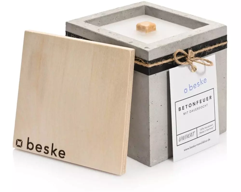 Beske Betonfeuer Kea' 13 x 13 x 13 cm