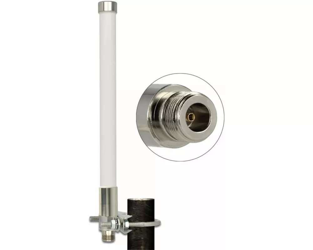 Delock LoRA-Antenne LoRa Antenne N-Type 3 dBi Rundstrahl