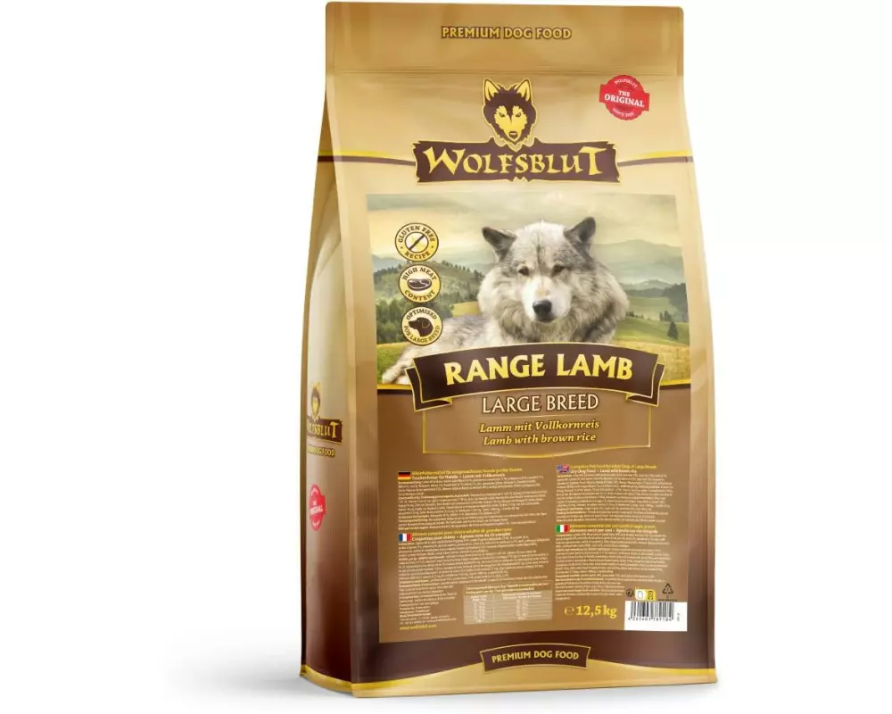 Wolfsblut Trockenfutter Dog Large Breed Range Lamb Adult, 12.5 kg
