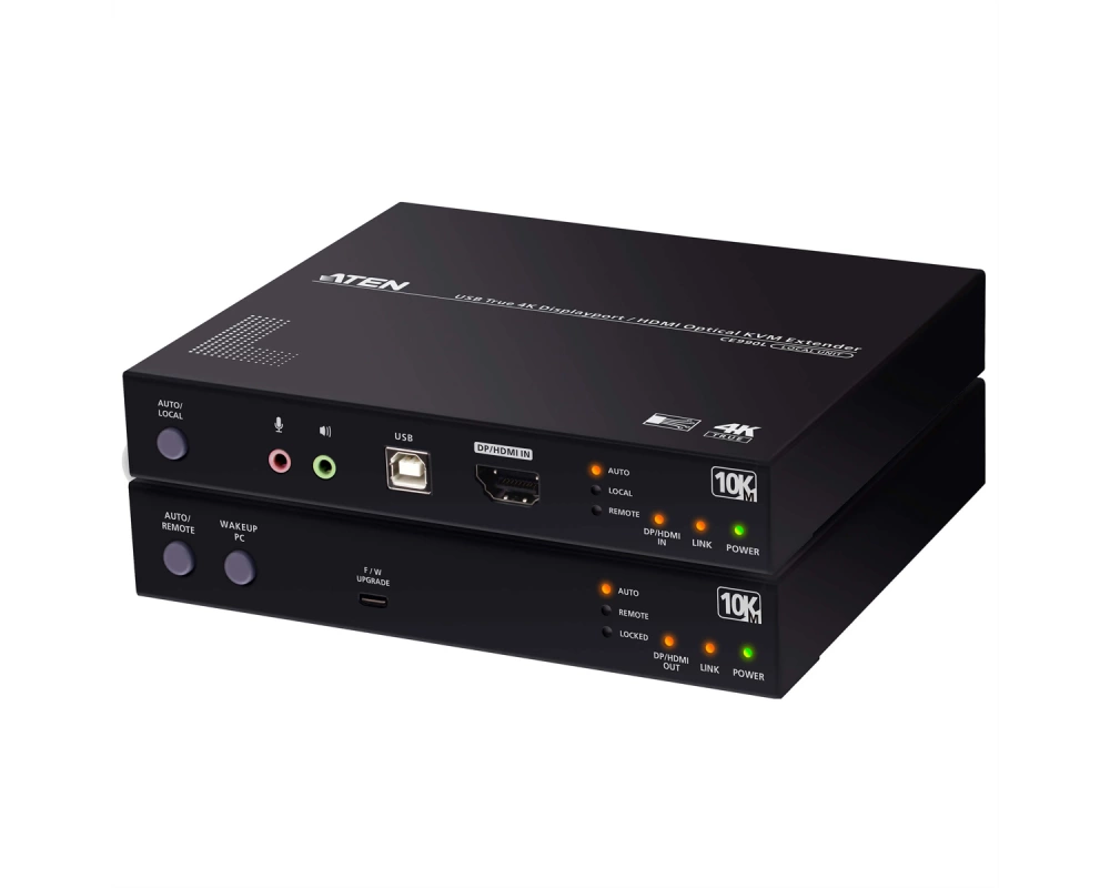 ATEN CE990 USB True 4K DisplayPort/HDMI Optical KVM Extender