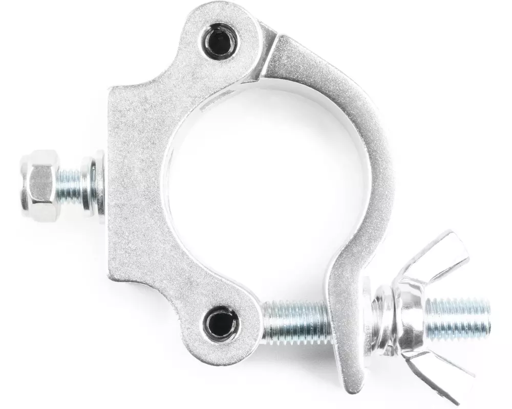 BeamZ BC50-500 Half Coupler Slimline Aluminium 500 kg M10 Klemme