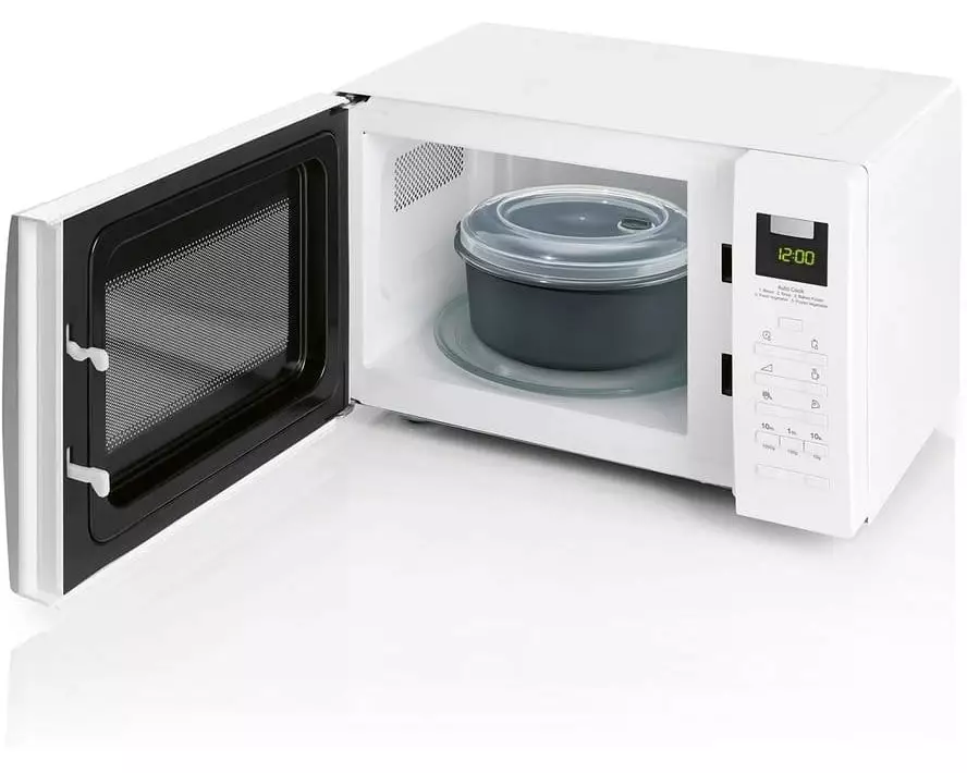 GOURMETmaxx Mikrowellendose 3 Stück 650/1000/1800ml Grau