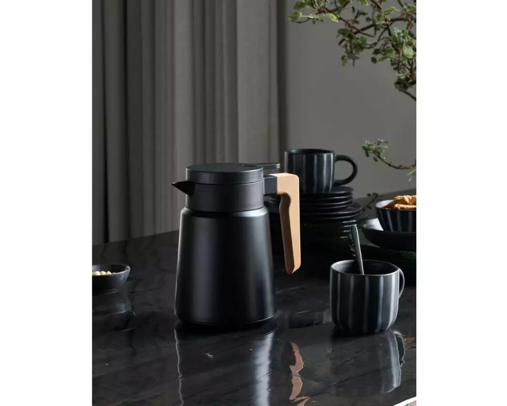 House Doctor Thermoskanne Cole 1 l Schwarz