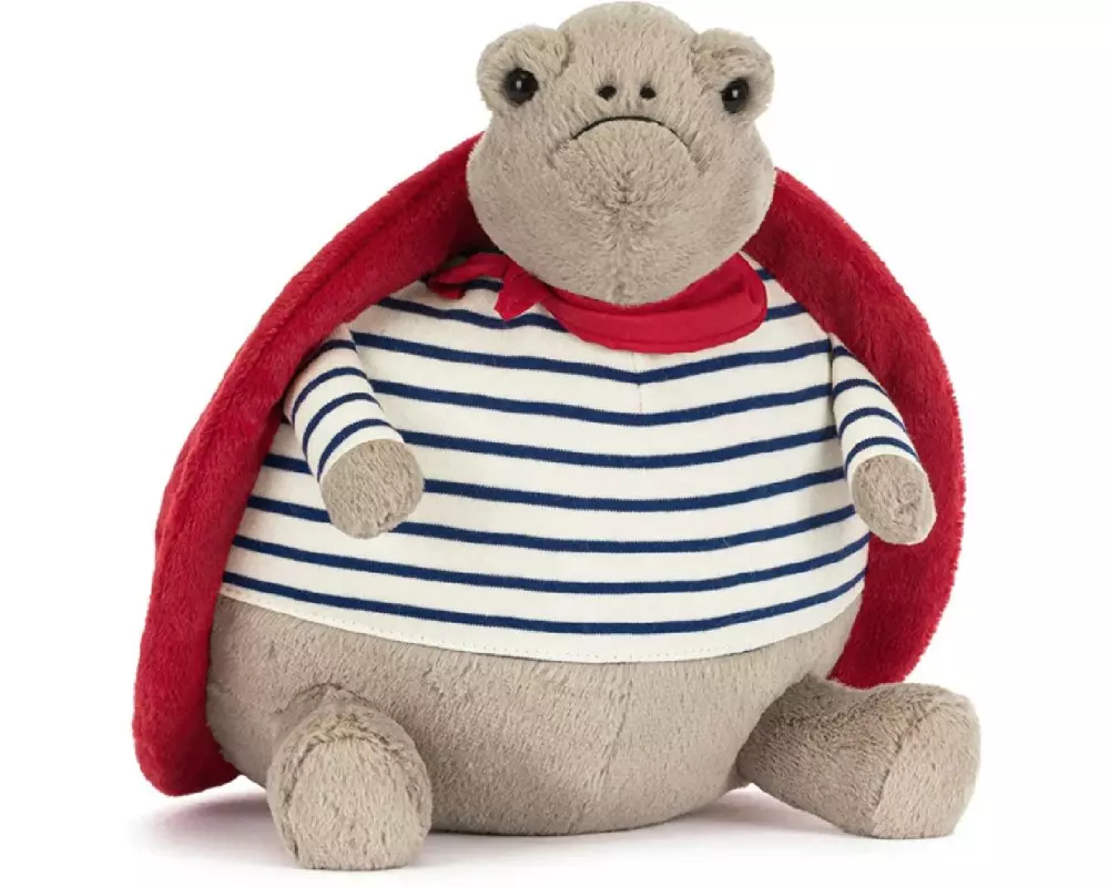 Jellycat Kuscheltier Timmy Turtle Valentins-Kuschelspielzeug Rot