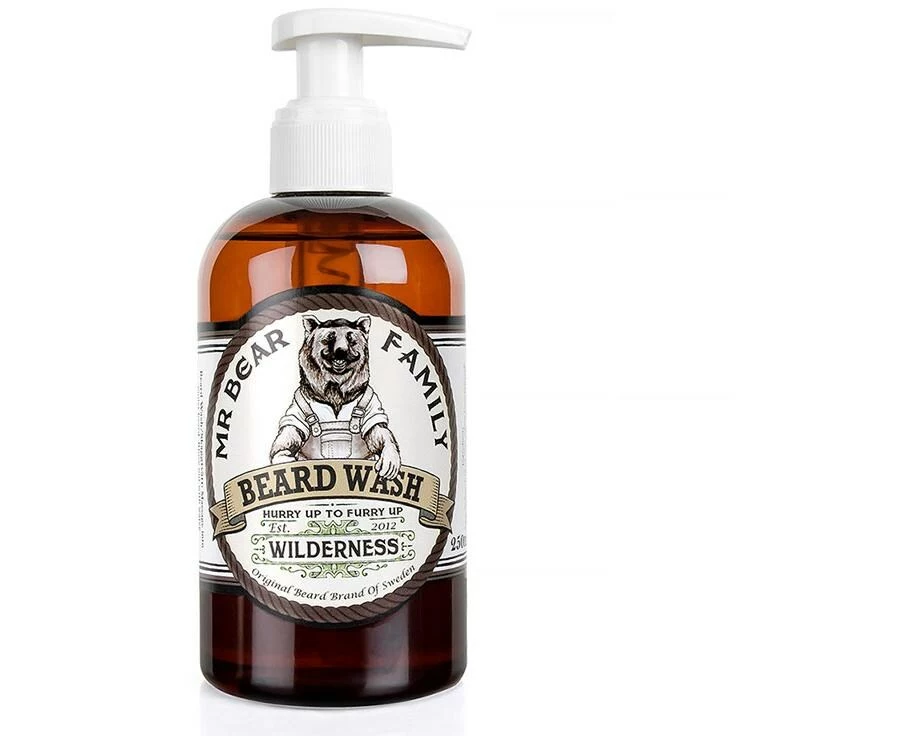 Mr. Bear Family Beard Wash Wilderness Bartshampoo Wilderness 250 ml