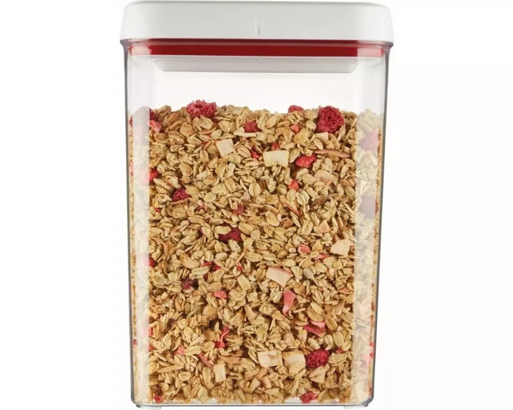 Zyliss Vorratsbehälter Twist & Seal 4 l, Transparent