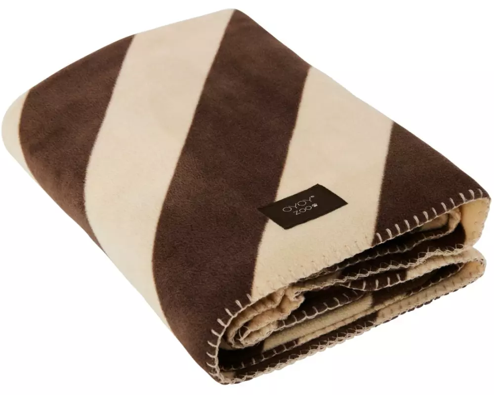 OYOY Hunde-Decke Kaya, M, Choko