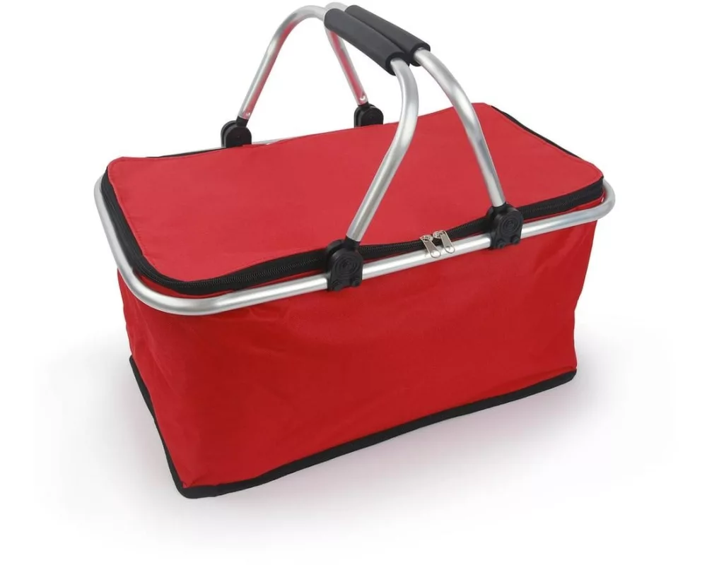 EASYmaxx Einkaufskorb 25 l, faltbar, Rot