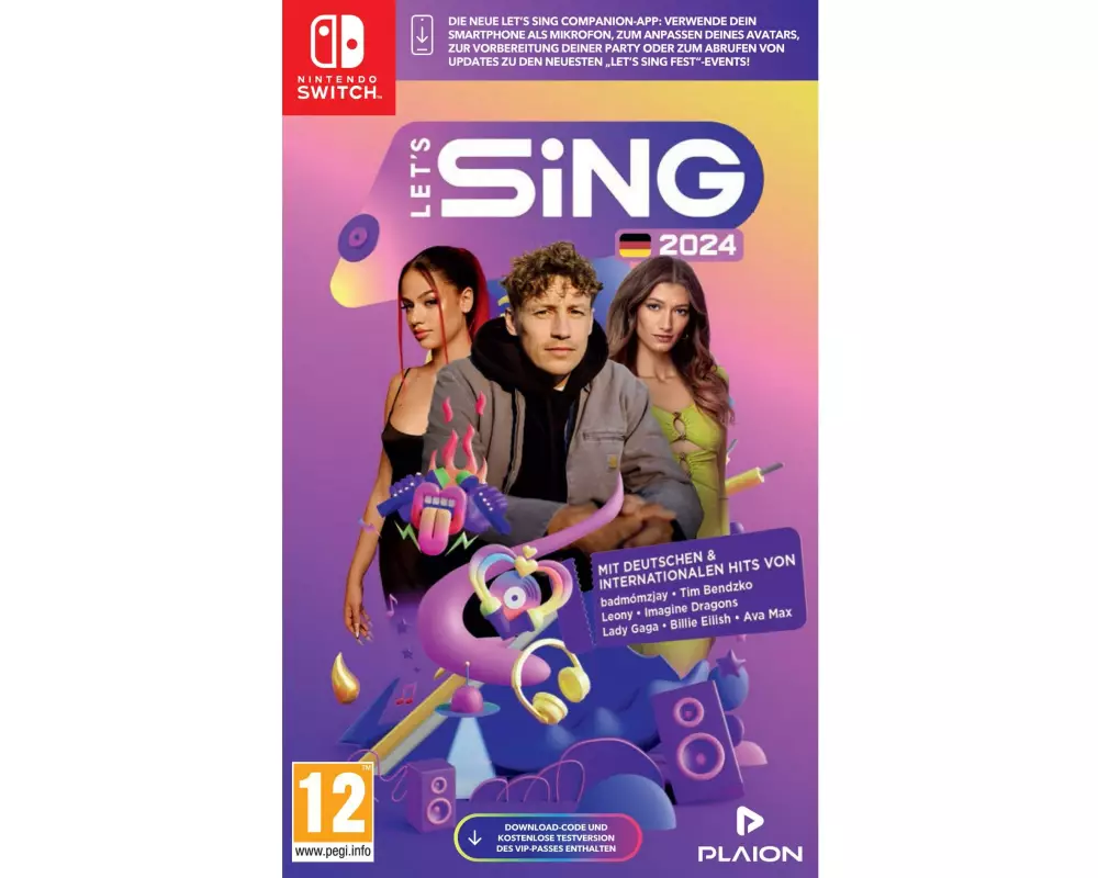 GAME Let's Sing 2024 German Version