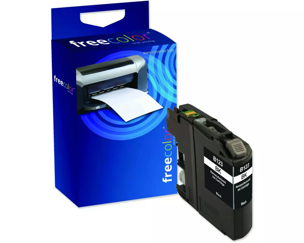 Freecolor Tinte Brother LC-123 Black