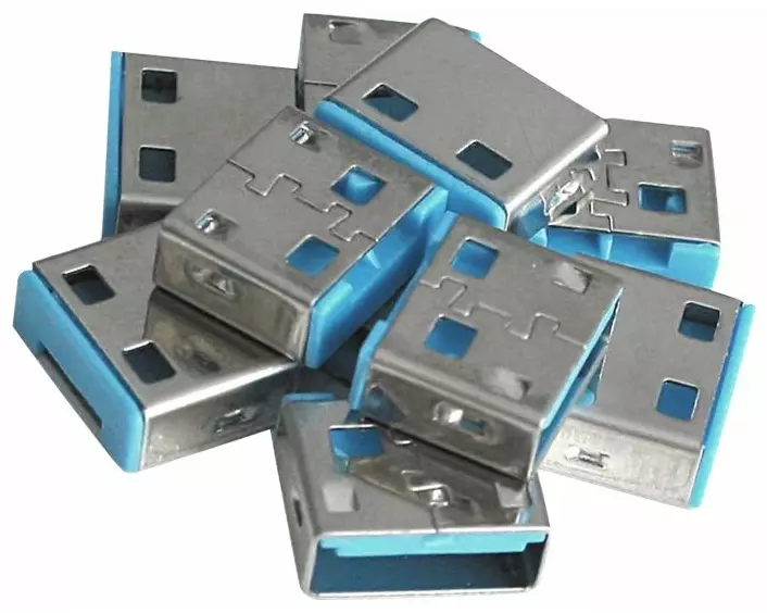 LINDY Key Extension Kit, for LINDY Art.No. 40452, Locks, blue