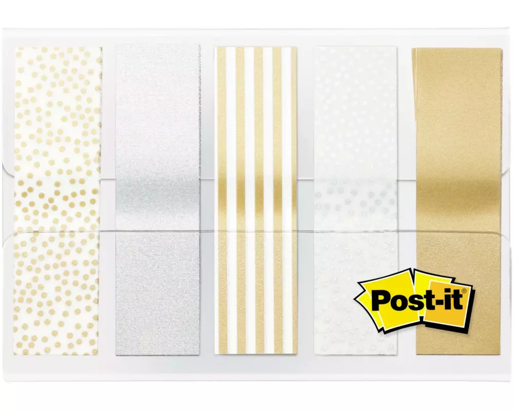 Post-it Page Marker Post-it Index Metall-Design, 5 x 20 Stück
