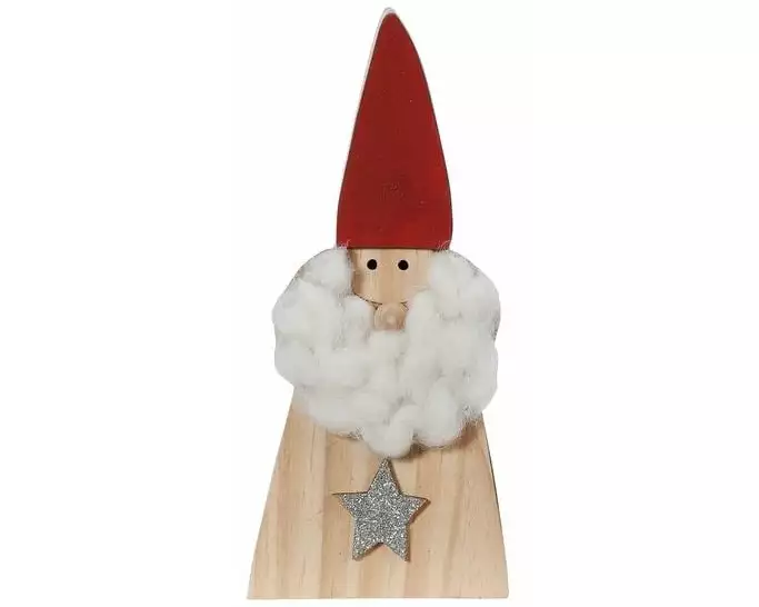 Holly & Jolly Aufsteller Weihnachtsmann, 16.5 cm