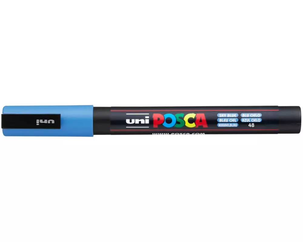 Uni Permanent-Marker POSCA 0.9-1.3 mm, Himmelblau