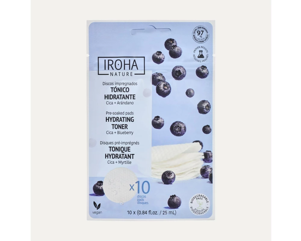 iroha Hydrating Toner Pads 10 Stück