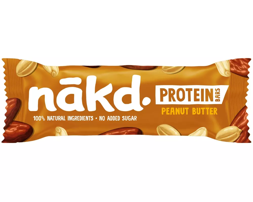 Nakd Protein Bar Peanut Butter 45g Erdnussbutter, 1 x 45