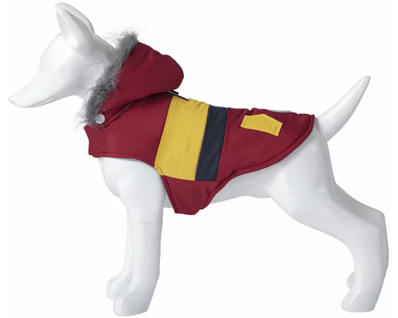 Freedog Wintermantel Malakai rot 25cm