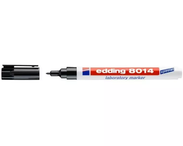 edding Permanent-Marker Labor 8014 1.0 mm, Schwarz