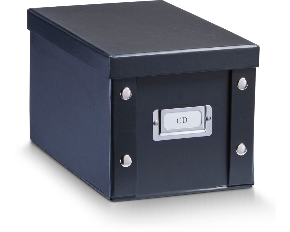 ZELLER CD-Box 6.9lt 17938 schwarz 16.5x28x15cm