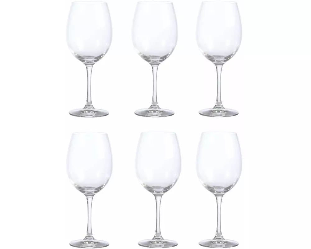 Spiegelau Rotweinglas Soirée 515 ml, 6 Stück, Transparent