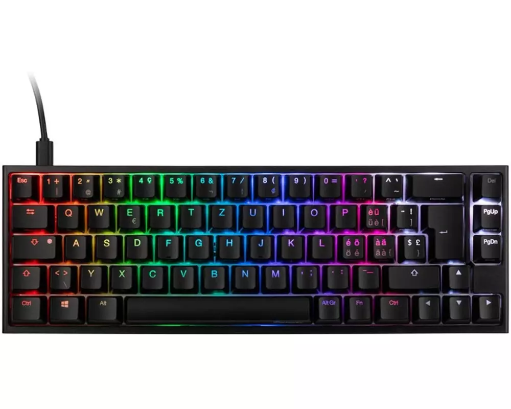 Ducky Gaming-Tastatur ONE 2 SF MX-Speed Silver CH-Layout