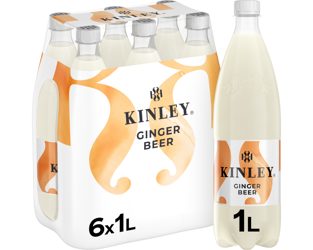 KINLEY Ginger Beer 2464601 100cl, 6 Stk.