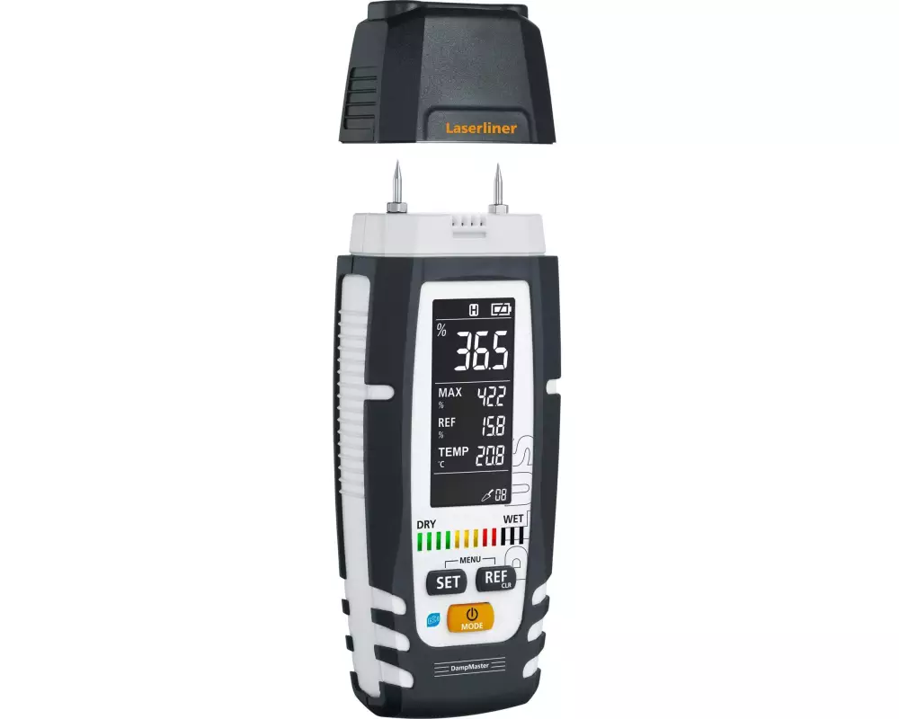 Laserliner Materialfeuchtemessgerät DampMaster Plus