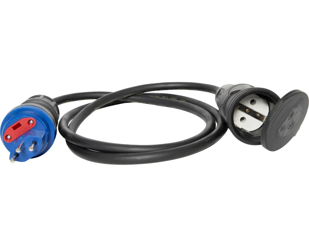 Brennenstuhl Adapterkabel IP44 T13 auf Schuko 1.5 m H07RN-F 3G1.5